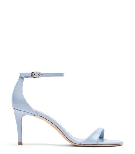 NUDIST II SANDAL 75, SANDALES, , CUIR VERNIS - Stuart Weitzman - Modalova