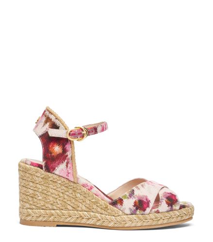 MIRELA, Last chance, , FLORAL PRINTED JACQUARD/JUTE - Stuart Weitzman - Modalova