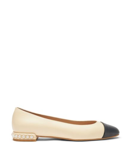 PEARL FLAT, VIP FLASH SALE, , CUIR DE VEAU LISSE/VERNIS - Stuart Weitzman - Modalova