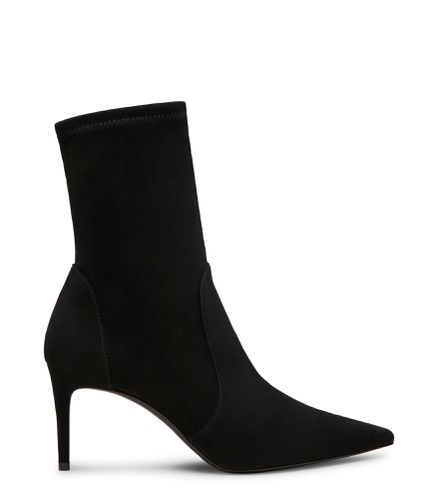 STUART POWER 75 BOOTIE, BOTTES ET BOTTINES, , DAIM STRETCH - Stuart Weitzman - Modalova