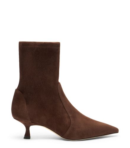 NAOMI 50 BOOTIE, BOTTES ET BOTTINES, , SUEDE STRETCH - Stuart Weitzman - Modalova