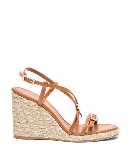 GEORGIE ESPADRILLE WEDGE, SANDALES, /, SMOOTH CALF/JUTE MIX - Stuart Weitzman - Modalova