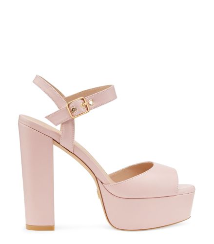 RYDER 95 PLATFORM SANDAL, Chaussures, , CUIR DE VEAU LISSE - Stuart Weitzman - Modalova