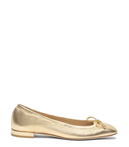 BRIA BALLET FLAT, CHAUSSURES PLATES ET MOCASSINS, , LIQUID METALLIC - Stuart Weitzman - Modalova