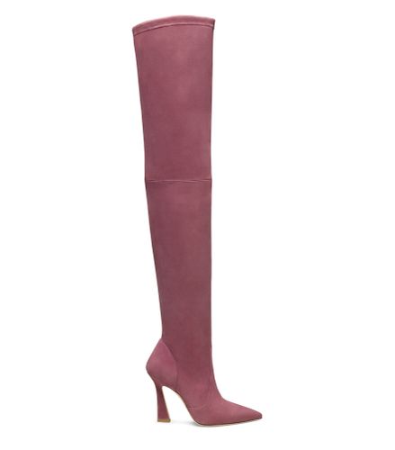 ULTRAVINNIE BOOT 100, BOTTES ET BOTTINES, , SUEDE/SUEDE STRETCH - Stuart Weitzman - Modalova