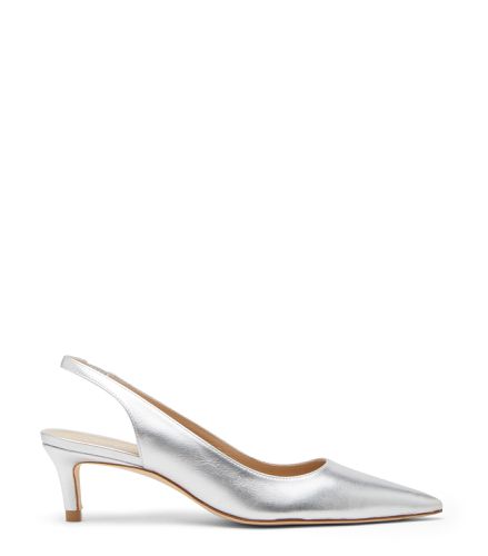 STUART 50 SLINGBACK PUMP, ESCARPINS ET SLINGBACK, , MÉTALLISÉ LIQUIDE - Stuart Weitzman - Modalova