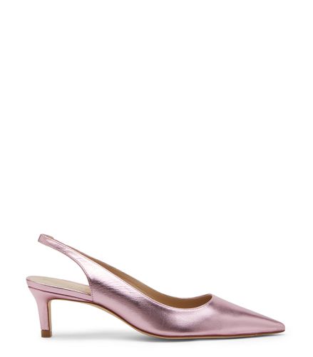 STUART 50 SLINGBACK PUMP, Chaussures, , MÉTALLISÉ - Stuart Weitzman - Modalova