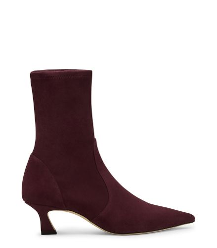 VINNIE BOOTIE 50, BOTTES ET BOTTINES, , SUEDE/SUEDE STRETCH - Stuart Weitzman - Modalova