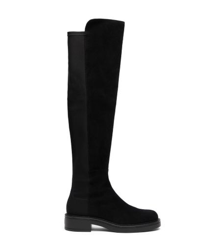 CELIA BOOT, BOTTES ET BOTTINES, , SUEDE/STRETCH GABARDINE - Stuart Weitzman - Modalova