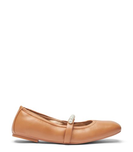 GOLDIE BALLET FLAT, CHAUSSURES PLATES ET MOCASSINS, , CUIR NAPPA LAQUÉ - Stuart Weitzman - Modalova