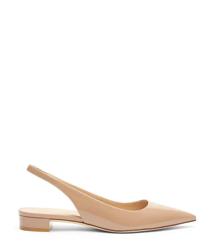 STUART SLINGBACK, CHAUSSURES PLATES ET MOCASSINS, , CUIR VERNIS - Stuart Weitzman - Modalova