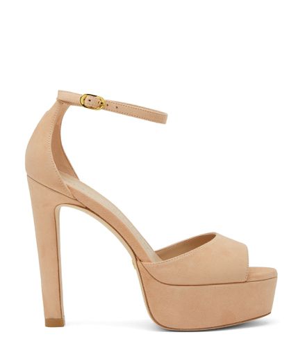 DISCOPLATFORM SANDAL, SANDALES, , DAIM - Stuart Weitzman - Modalova