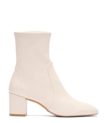 YULIANA 60, BOTTES ET BOTTINES, CRÈME, CUIR NAPPA STRETCH - Stuart Weitzman - Modalova