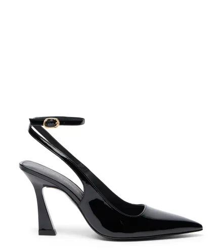 VINNIE 85 STRAP PUMP, ESCARPINS, , PATENT - Stuart Weitzman - Modalova