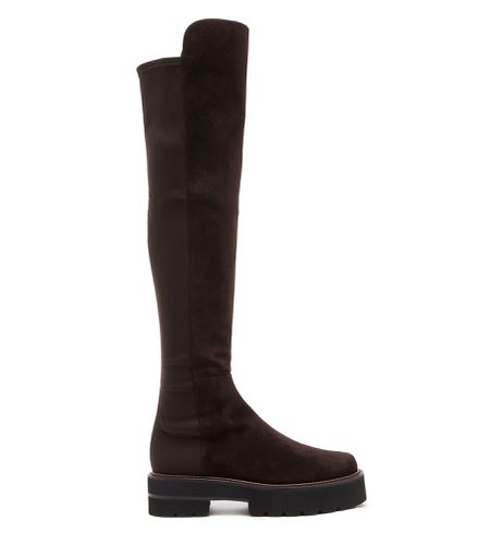 ULTRALIFT BOOT, BOTTES ET BOTTINES, ÉBÈNE, DAIM - Stuart Weitzman - Modalova