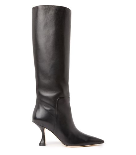 XCURVE 85 SLOUCH BOOT, Black boots and booties, , CUIR NAPPA - Stuart Weitzman - Modalova