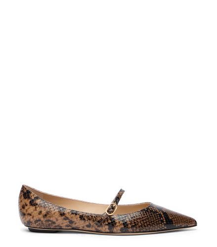EMILIA MARY JANE FLAT, CHAUSSURES PLATES ET MOCASSINS, , CLASSIC SNAKE - Stuart Weitzman - Modalova