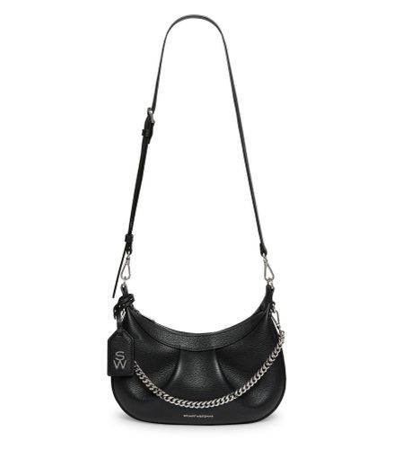 STELLAR CRESCENT BAG, Last chance, , CUIR TEXTURÉ - Stuart Weitzman - Modalova