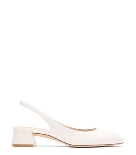 VIVIENNE 35 SLINGBACK, SLINGBACK, CRÈME, CUIR NAPPA LAQUÉ - Stuart Weitzman - Modalova