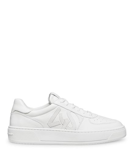 SW COURTSIDE MONOGRAM SNEAKER, SNEAKERS, , CUIR DE VEAU LISSE - Stuart Weitzman - Modalova