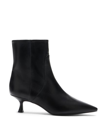 NAOMI 50 ZIP BOOTIE, BOTTES ET BOTTINES, , NAPPA HAUTE BRILLANCE - Stuart Weitzman - Modalova