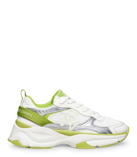 SW TRAINER, SNEAKERS, , MESH/CUIR DE VEAU LISSE - Stuart Weitzman - Modalova