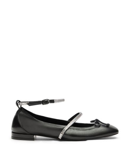STEFANIE BALLET FLAT, Last chance, /, CUIR NAPPA LAQUÉ/CRISTAL - Stuart Weitzman - Modalova