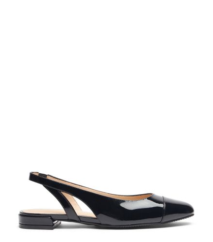 SLEEK SLINGBACK, CHAUSSURES PLATES ET MOCASSINS, , CUIR VERNIS - Stuart Weitzman - Modalova