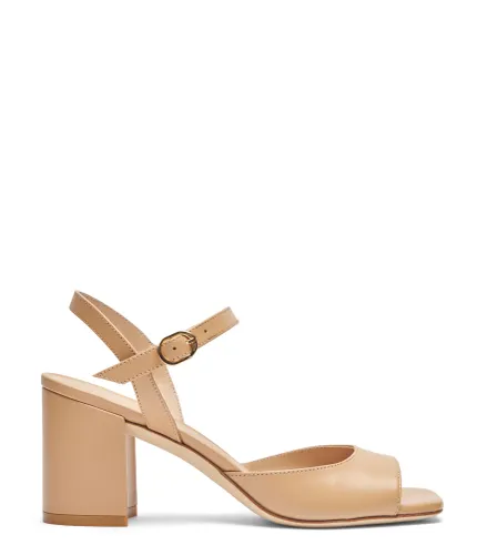 TIA 75 BLOCK SANDAL, Last chance, , CUIR DE VEAU LISSE - Stuart Weitzman - Modalova