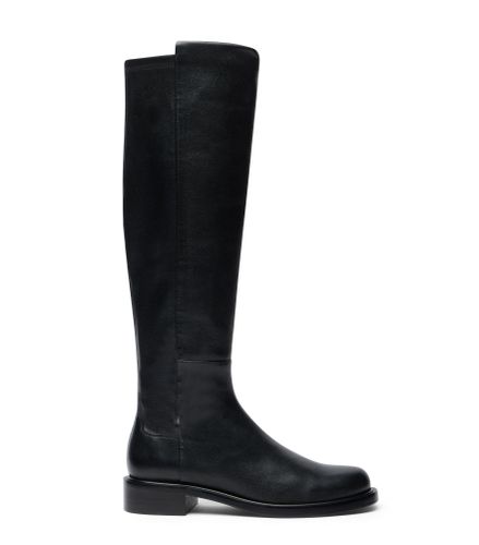 GISELE KNEE-HIGH BOOT, BOTTES ET BOTTINES, , DRESS NAPPA/STRETCH NAPPA/STACKED - Stuart Weitzman - Modalova