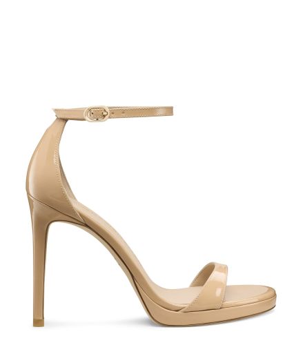 NUDIST PLATFORM, SANDALES, , PATENT - Stuart Weitzman - Modalova