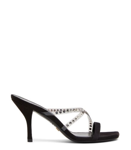 STRAPEZE CRYSTAL 85 SLIDE, Sandals CHC, // Multi, PVC - Stuart Weitzman - Modalova