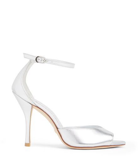 NUDIST POINT 100 SANDAL, SW Selection One Hour, , MÉTALLISÉ LIQUIDE - Stuart Weitzman - Modalova