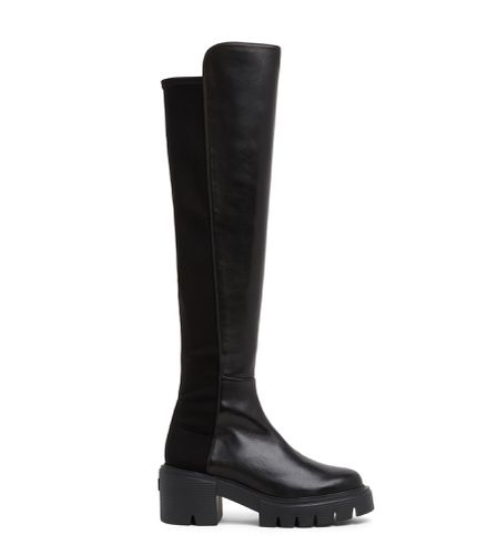 SOHO BOOT, BOTTES ET BOTTINES, , CUIR NAPPA/STRETCH GABARDINE - Stuart Weitzman - Modalova