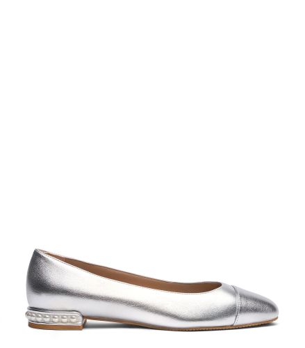 PEARL FLAT, Last chance, , MÉTALLISÉ LIQUIDE - Stuart Weitzman - Modalova