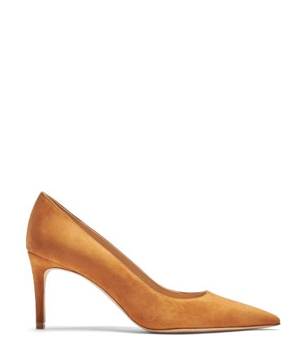 STUART POWER 75 PUMP, ESCARPINS, , SUEDE - Stuart Weitzman - Modalova