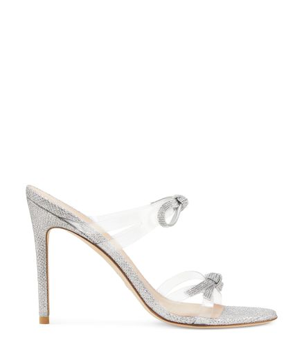 SW BOW 100 SLIDE, Chaussures, , CUIR VERNI - Stuart Weitzman - Modalova