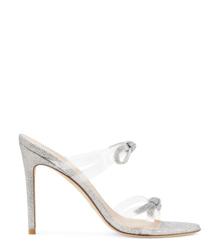 SW BOW 100 SLIDE, Check immagini, , CUIR VERNI - Stuart Weitzman - Modalova