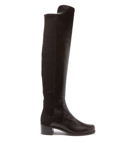 RESERVE, BOTTES ET BOTTINES, ÉBÈNE, CUIR - Stuart Weitzman - Modalova