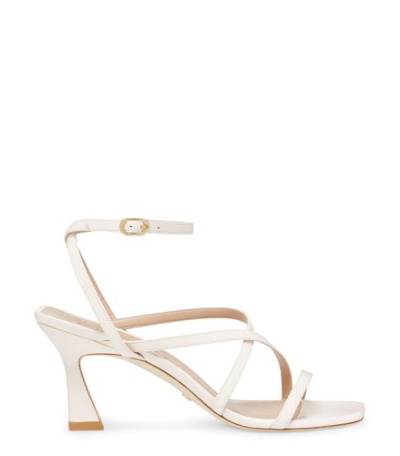 OASIS 75 ANKLE-STRAP SANDAL, Last chance, , CUIR NAPPA LAQUÉ - Stuart Weitzman - Modalova