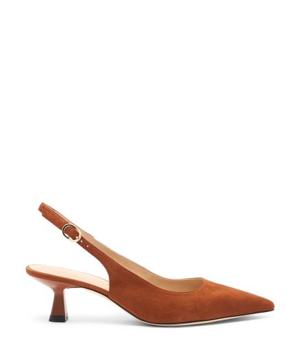 STUART SCULPT SLINGBACK 50, SLINGBACK, , SUEDE - Stuart Weitzman - Modalova