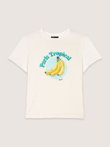 Tee-shirt Imprimé - Blanc - Maje - Maje - Modalova