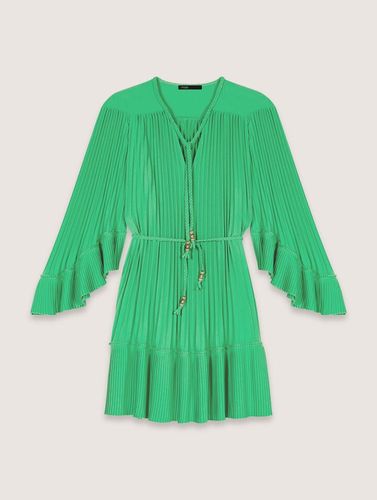 Robe Courte Plissée - Vert - Maje - Maje - Modalova