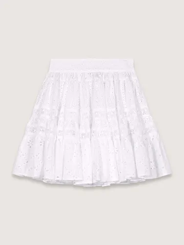 Jupe Courte En Broderie - Maje - Modalova