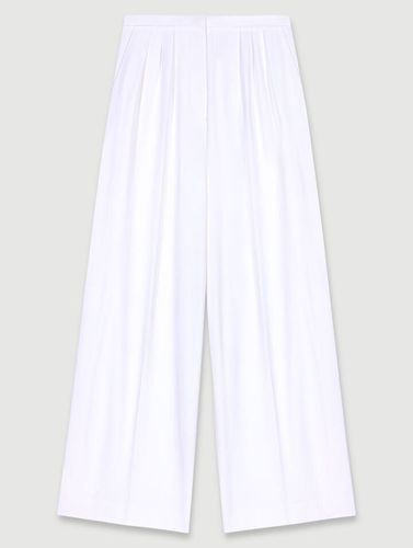 Pantalon Large - Blanc - Maje - Maje - Modalova