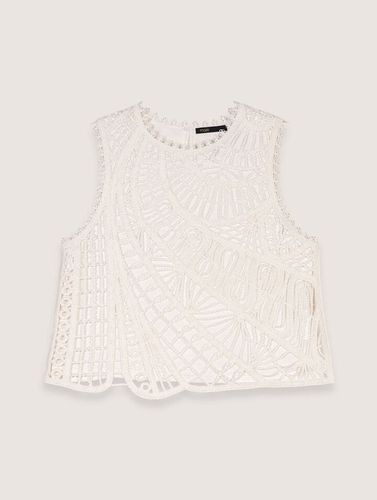 Top En Crochet - Blanc - Maje - Maje - Modalova