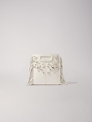 Sac M Mini En Cuir À Strass - Maje - Modalova