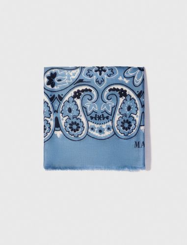 Châle À Imprimé Bandana - Maje - Modalova
