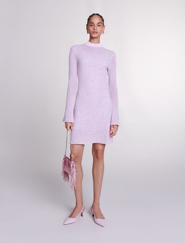Robe En Maille Semi-transparente - Robe de soirée - Maje - Modalova