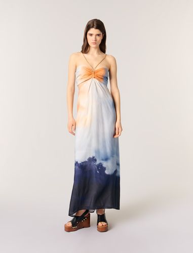 Robe Longue Tie & Dye - Maje - Modalova